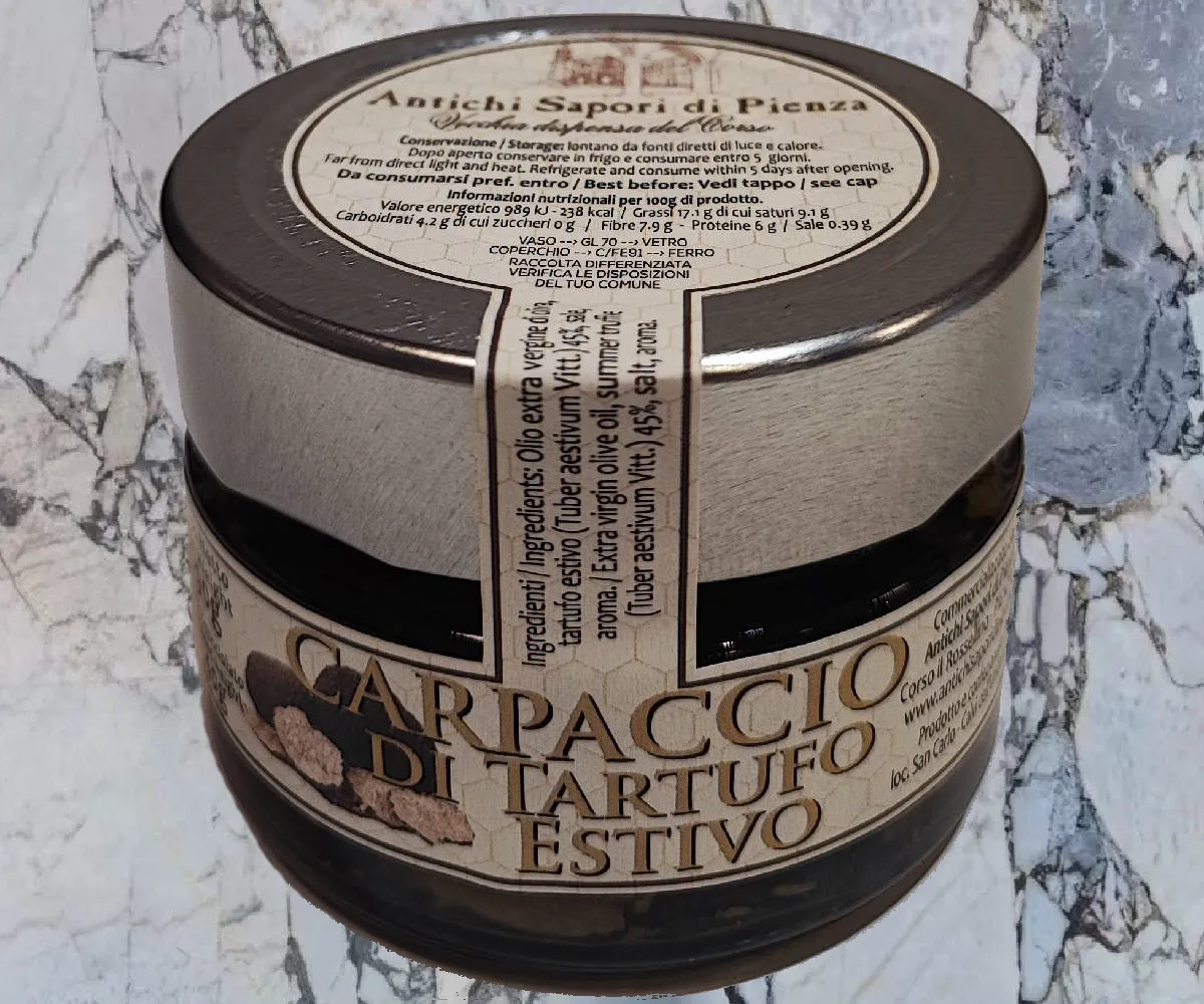 Carpaccio Tartufo Estivo 90 g.