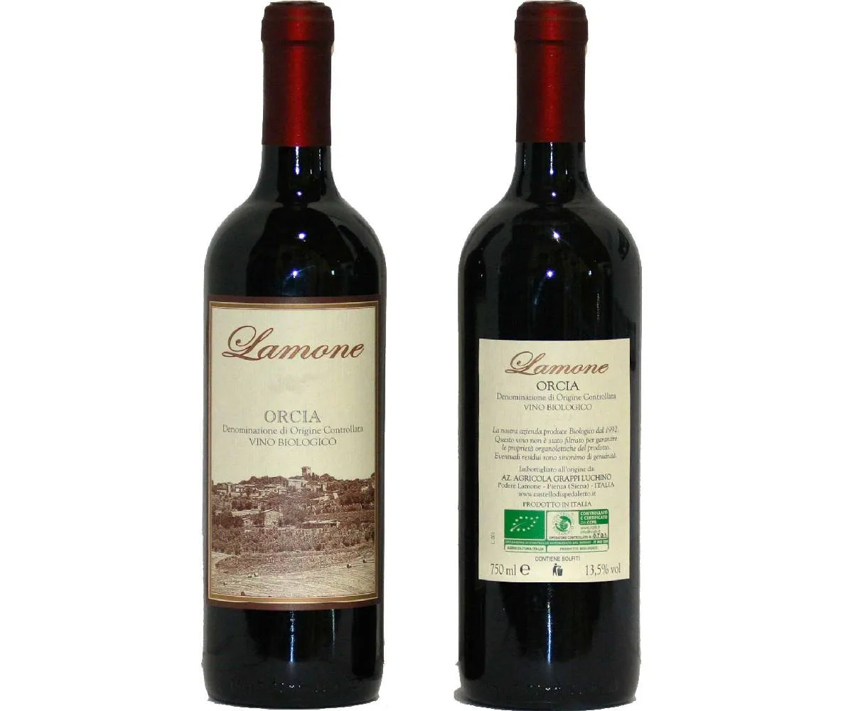 Vino Orcia Biologico Lamone