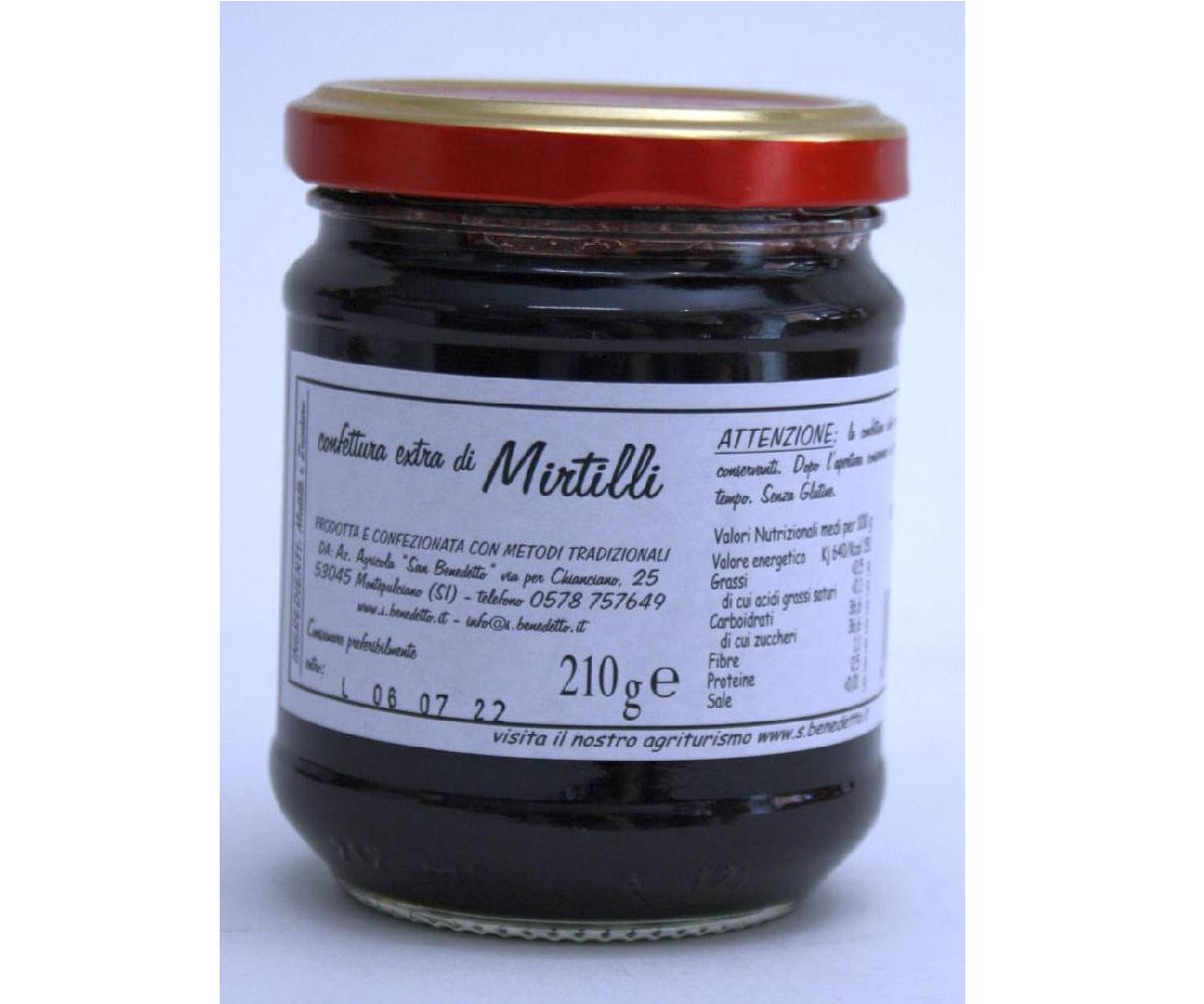 Confettura Extra di Mirtilli