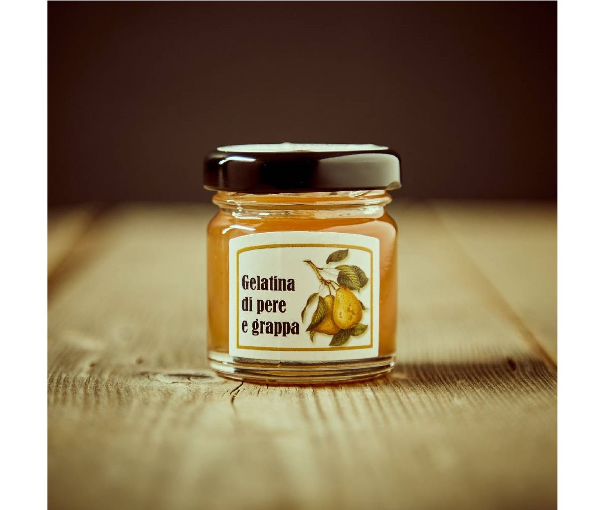 Compostina  Gelatina Pere e Grappa