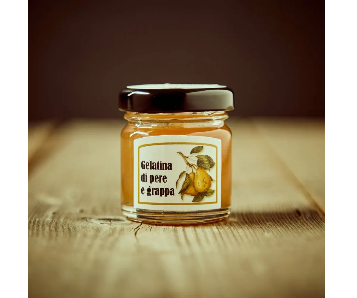 Compostina  Gelatina Pere e Grappa