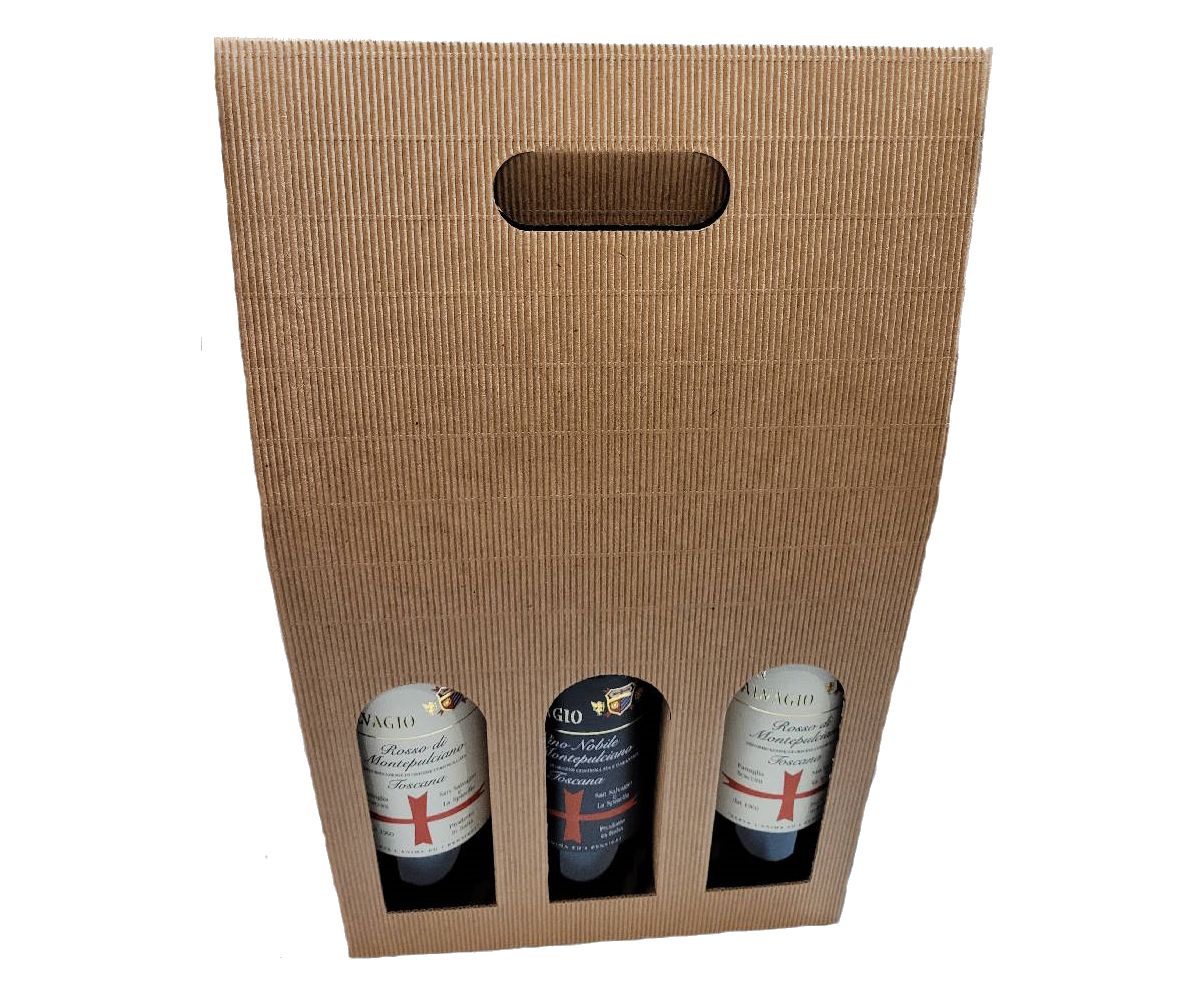 Offerta 2 Vino Rosso e 1 Nobile di Montepulciano