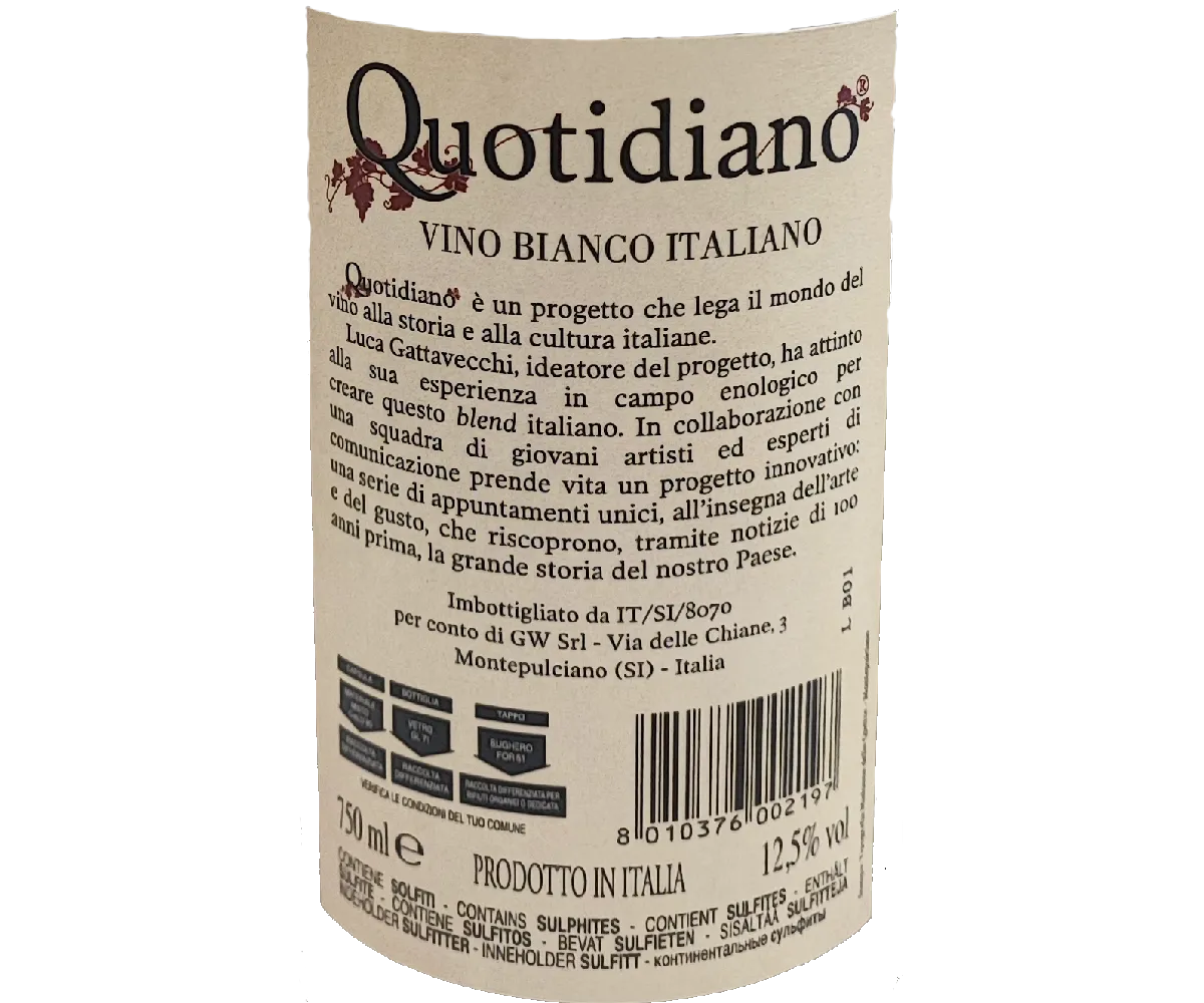 Vino Bianco Toscano Quotidiano