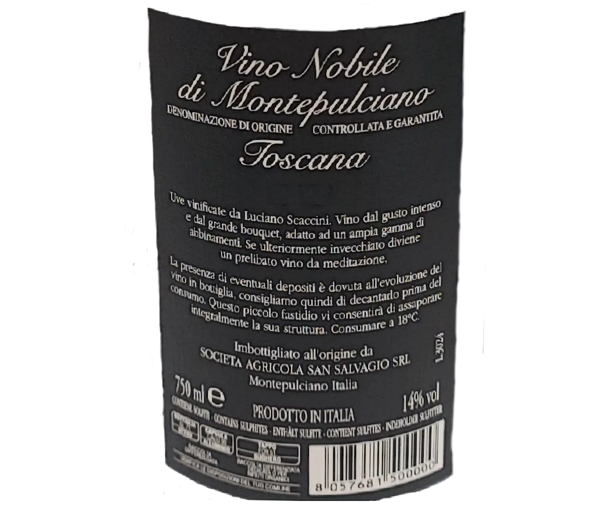 Vino Nobile di Montepulciano San Salvagio